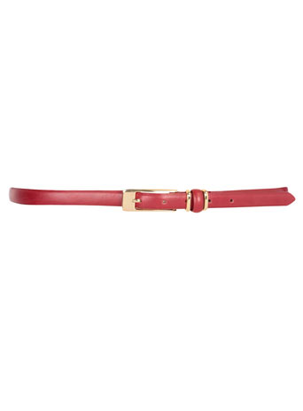 Dorothy Perkins Red skinny belt