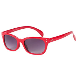 Red small retro sunglasses