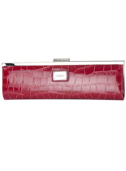 Dorothy Perkins Red snake plate clutch