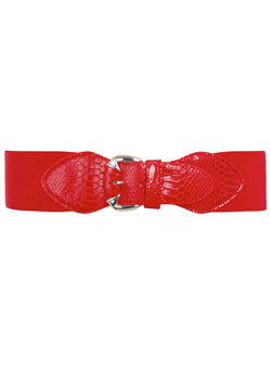 Dorothy Perkins Red snake vintage belt