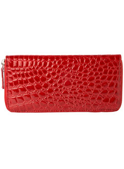 Dorothy Perkins Red zip purse