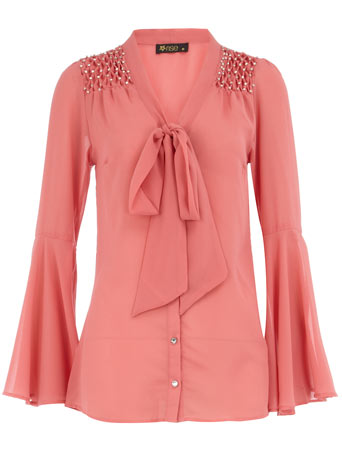Rise embellished blouse DP51000914