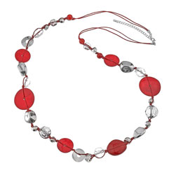 Dorothy Perkins Shell and bead rope