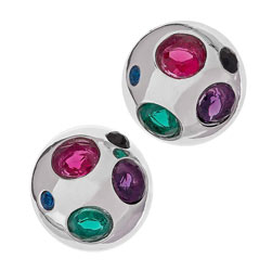 Dorothy Perkins Stone domed earrings