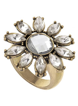 Dorothy Perkins Stone Flower Ring