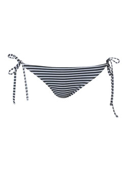 Dorothy Perkins Stripe tie side bikini bottoms