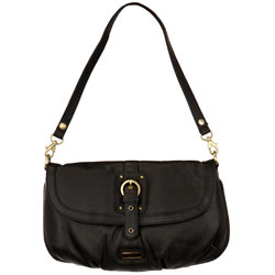 Dorothy Perkins Suzy Smith black leather bag