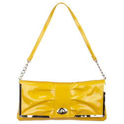 Suzy Smith yellow corner bag