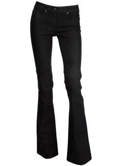 Dorothy Perkins Tall black bootcut jeans