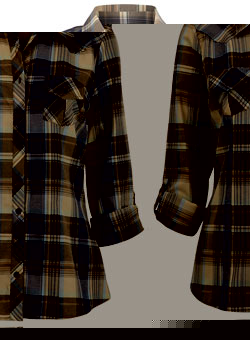 Dorothy Perkins Tall blue check shirt