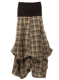 Dorothy Perkins Tall check maxi skirt