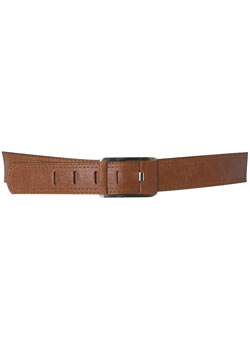Dorothy Perkins Tan square buckle jean belt