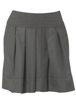 Dorothy Perkins Taupe skater skirt