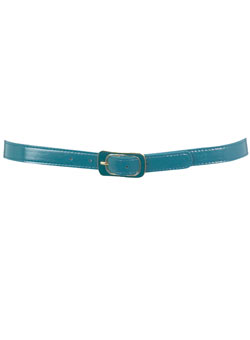 Dorothy Perkins Teal enamel belt