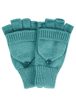 Dorothy Perkins Turquoise fingerless gloves