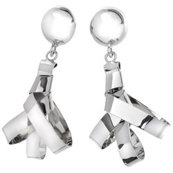Dorothy Perkins Twisted Metal Drop Earrings