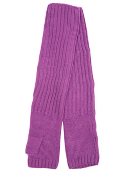 Dorothy Perkins Violet supersoft armwarmers