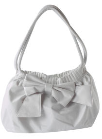 Dorothy Perkins White bow detail bag