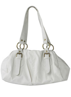 Dorothy Perkins White buckle bag