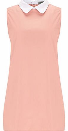 Womens Alice & You Contrast Collar Shift Dress-