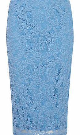 Womens Alice & You Cornflower Blue Midi Skirt-