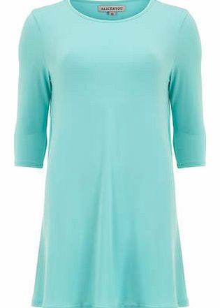 Womens Alice & You Light Mint Swing dress- Green