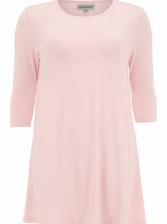 Womens Alice & You Light Pink Swing dress- Pink