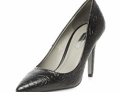 Dorothy Perkins Womens All About Rose Black rose pattern courts-