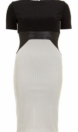 Dorothy Perkins Womens Amy Childs Livvy Black And Grey Midi