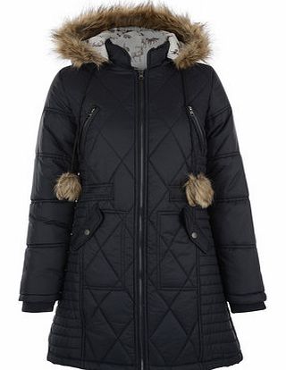 Dorothy Perkins Womens Bellfield Parka with decorative lining-