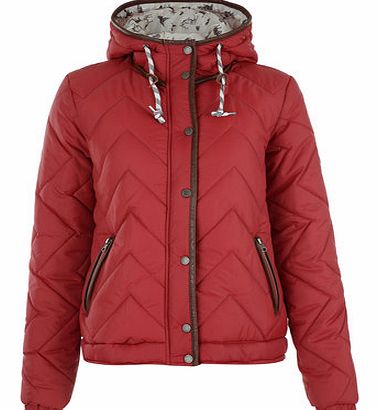 Dorothy Perkins Womens Bellfield Puffa with decorative lining-