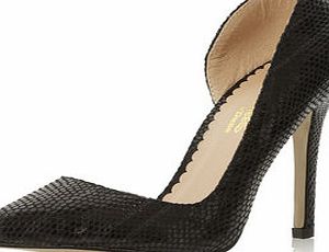 Dorothy Perkins Womens Billboard Snake Print Court shoe- Multi