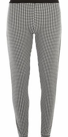 Dorothy Perkins Womens Black and White Gingham Style Treggings-