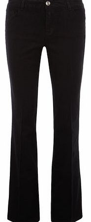 Womens Black bootcut jeans- Black DP70221301
