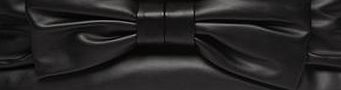 Dorothy Perkins Womens Black bow clutch bag- Black DP18399601