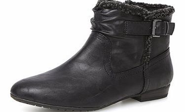 Dorothy Perkins Womens Black casual ankle boots- Black DP22244601