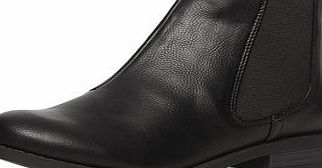 Dorothy Perkins Womens Black chelsea gusset boots- Black