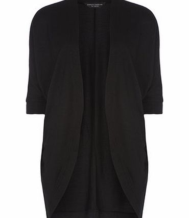 Dorothy Perkins Womens Black Cocoon Cardigan- Black DP56397101