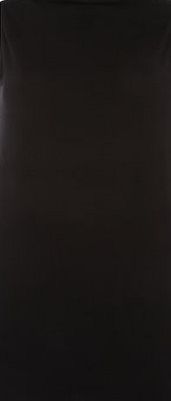 Dorothy Perkins Womens Black Cowl Neck LongLine Top- Black