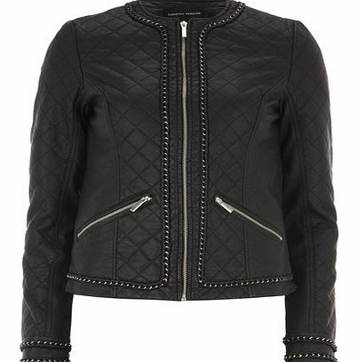 Dorothy Perkins Womens Black Embellished Jacket- Black DP92266901