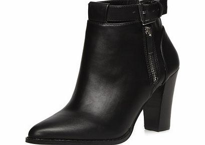 Dorothy Perkins Womens Black heeled ankle boots- Black DP22266310