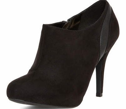 Dorothy Perkins Womens Black heeled shoe boots- Black DP22238510