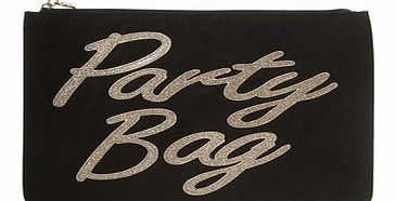 Dorothy Perkins Womens Black party bag- Black DP18380910