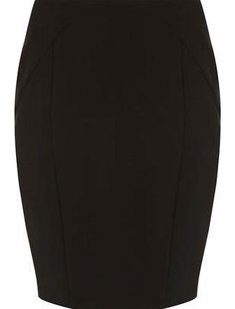 Dorothy Perkins Womens Black Pencil Skirt- Black DP66785601