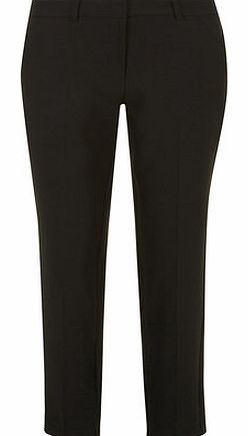 Dorothy Perkins Womens Black Pique Ankle Grazer- Black DP66792101