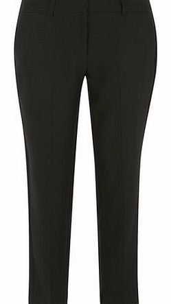 Dorothy Perkins Womens Black Pique Slim Trousers- Black DP66799802