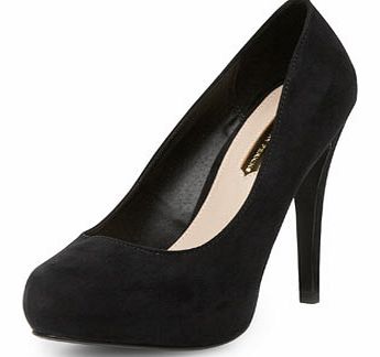 Dorothy Perkins Womens Black platform courts- Black DP22100001