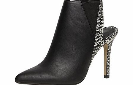 Dorothy Perkins Womens Black pointed shoe boots- Black DP22295630