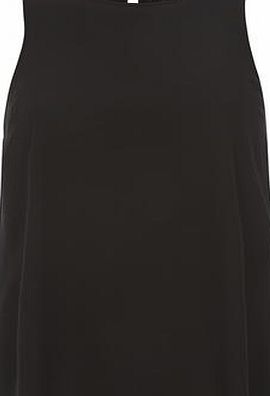 Dorothy Perkins Womens Black Racer Built Up Top- Black DP05582010
