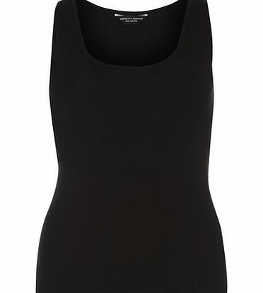Dorothy Perkins Womens Black Scoop Neck Vest- Black DP56349601